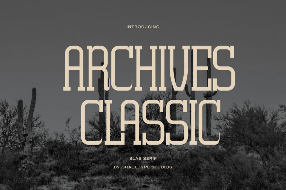 Archives Classic Font
