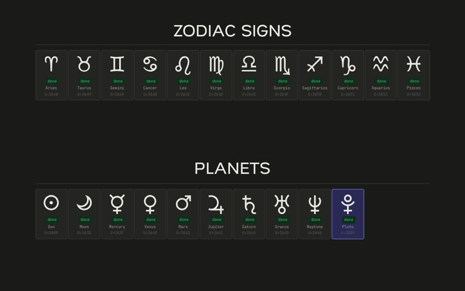 AstroPan Mono Font