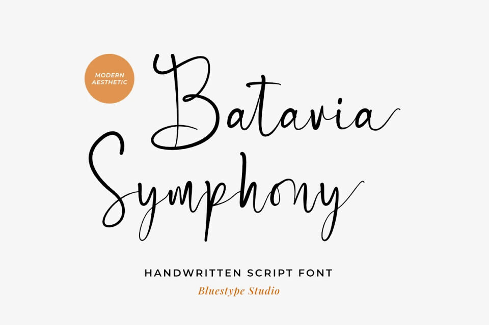 Batavia Symphony Font