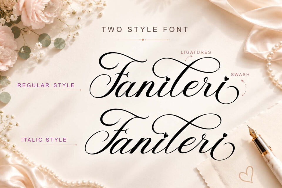 Beautiful Malera Font