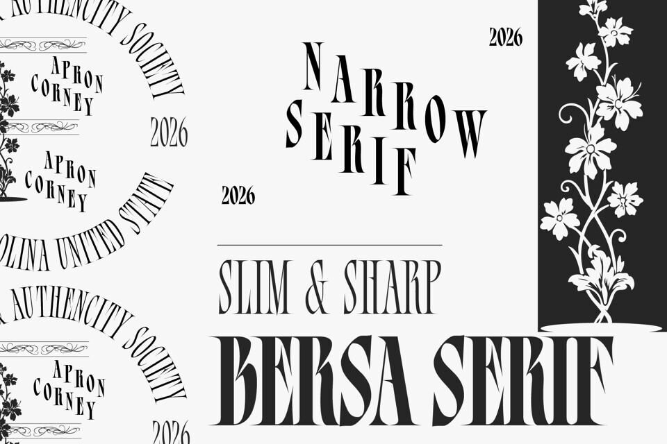 Bersa Serif Font