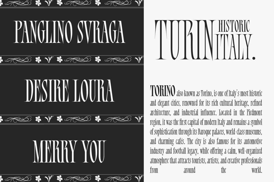 Bersa Serif Font