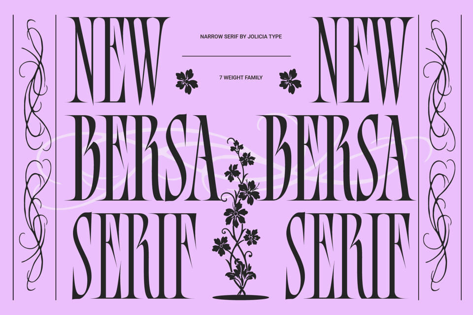 Bersa Serif Font
