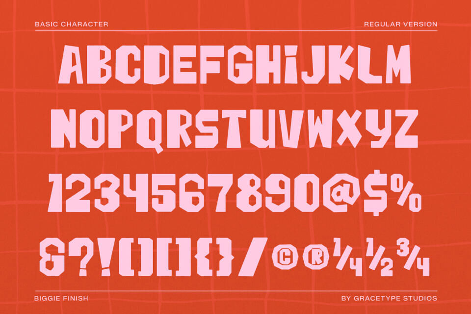 Biggie Finish Font