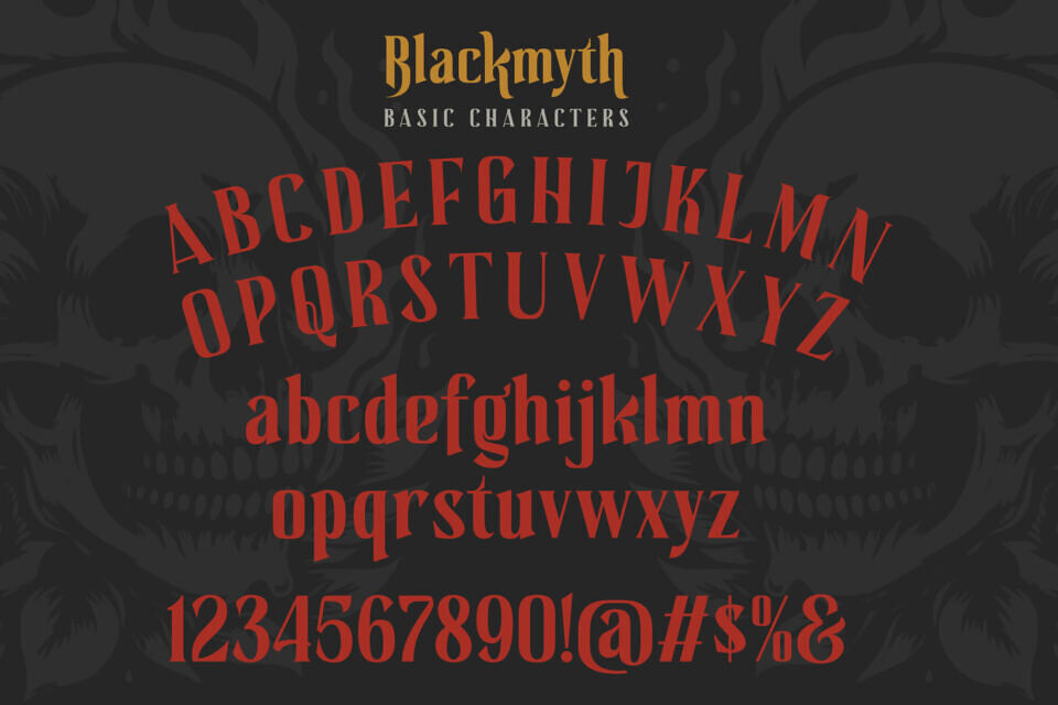 Blackmyth Font