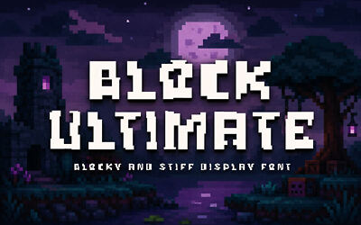 Block Ultimate Font
