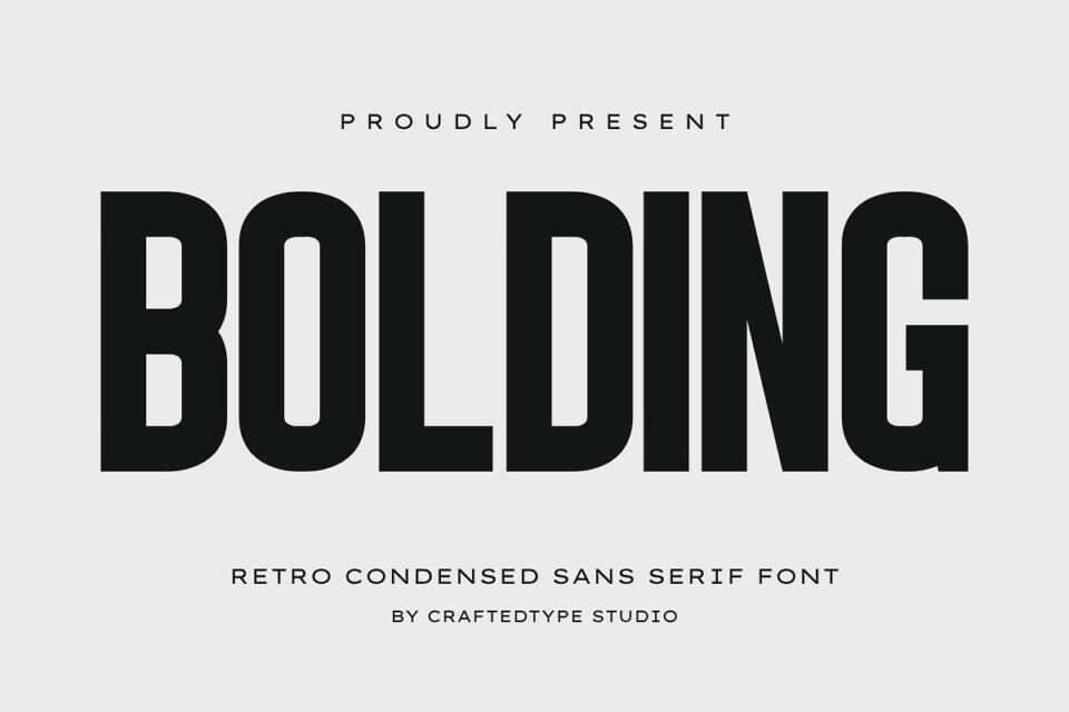 Bolding Font