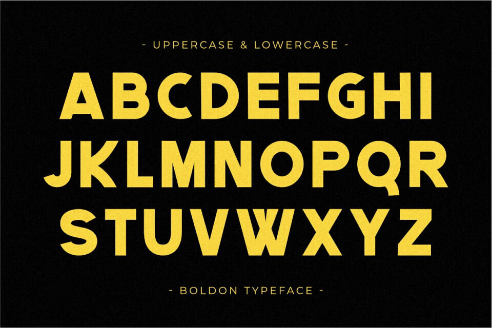 Boldon Font