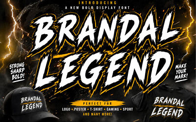 Brandal Legend Font