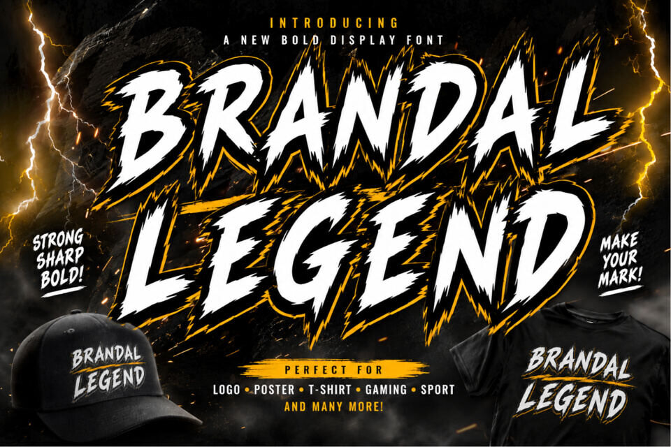 Brandal Legend Font