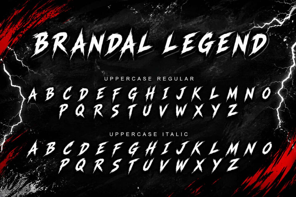 Brandal Legend Font