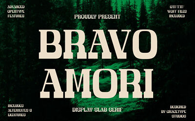 Bravo Amori Font