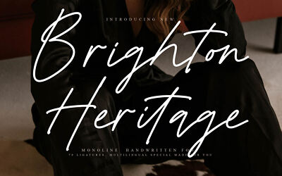 Brighton Heritage Font