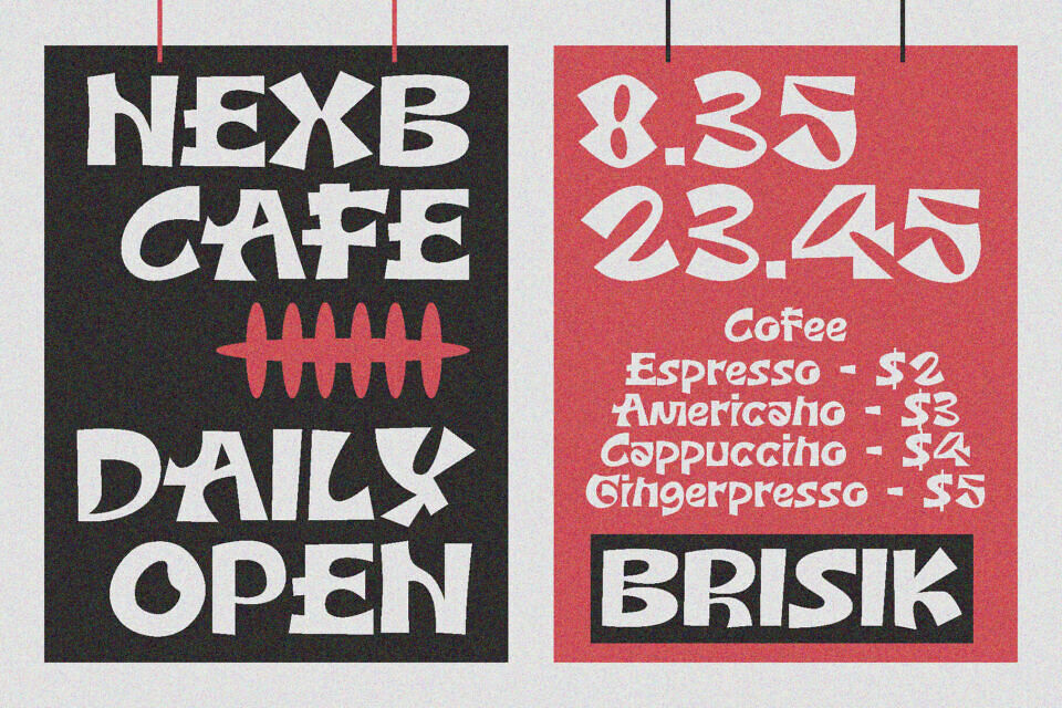 Brisck Font