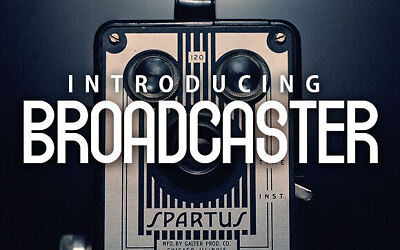 Broadcaster Font Family