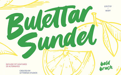 Bulettar Sundel Font