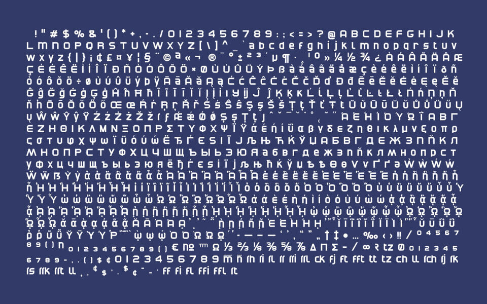 CAT North Font Family