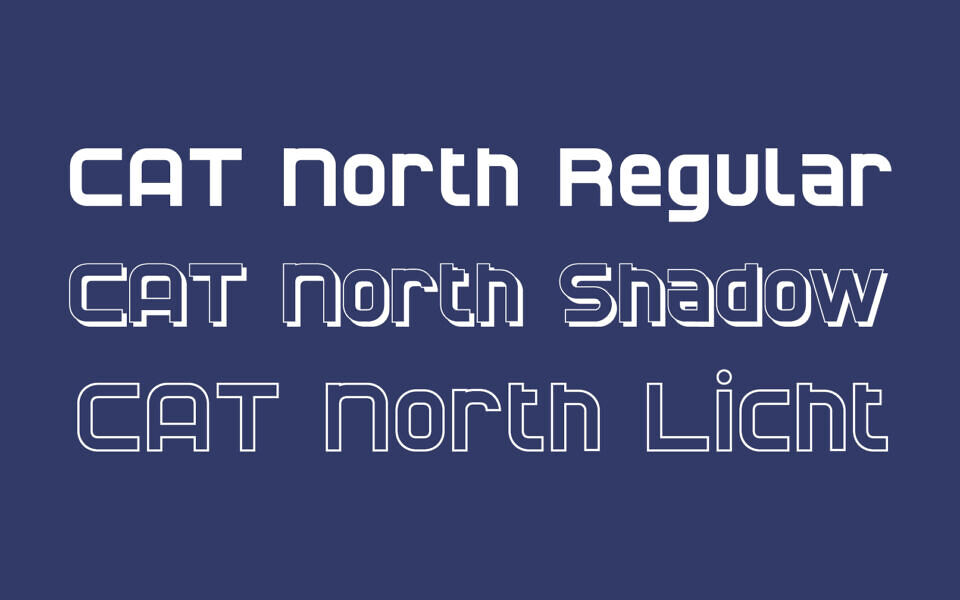 CAT North Font Family
