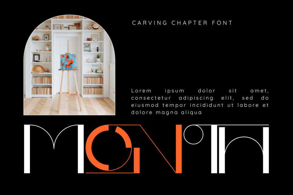 Carving Chapter Font