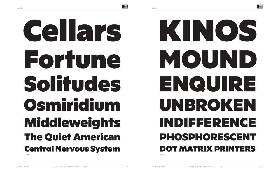 Cassis Font Family