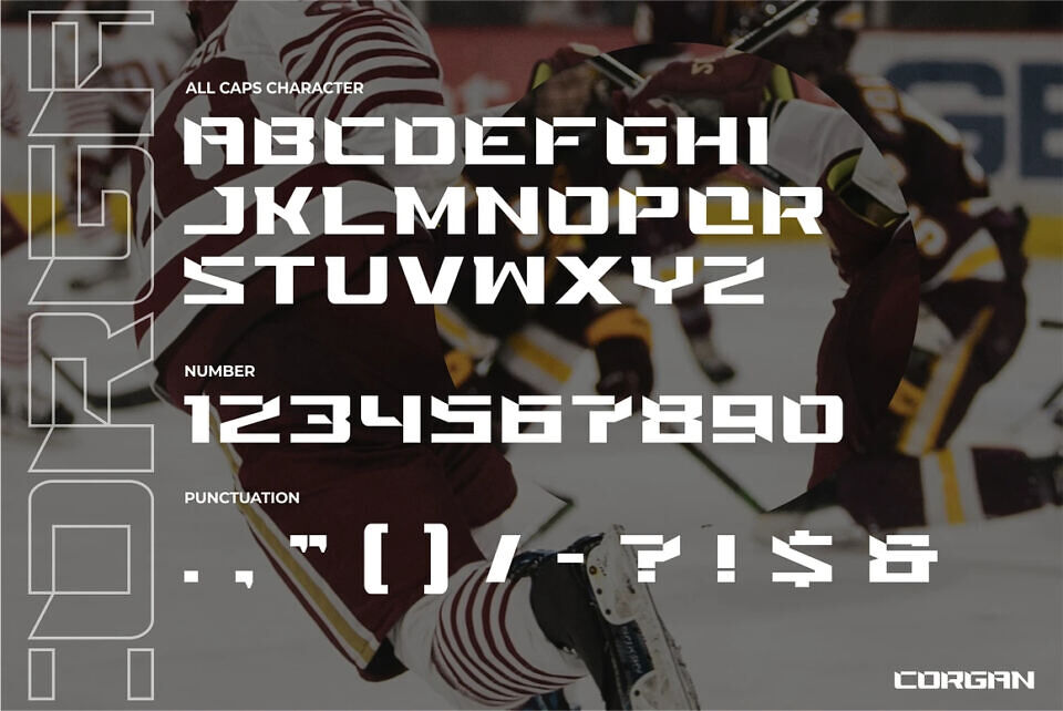 Corgan Font