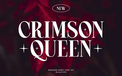 Crimson Queen Font