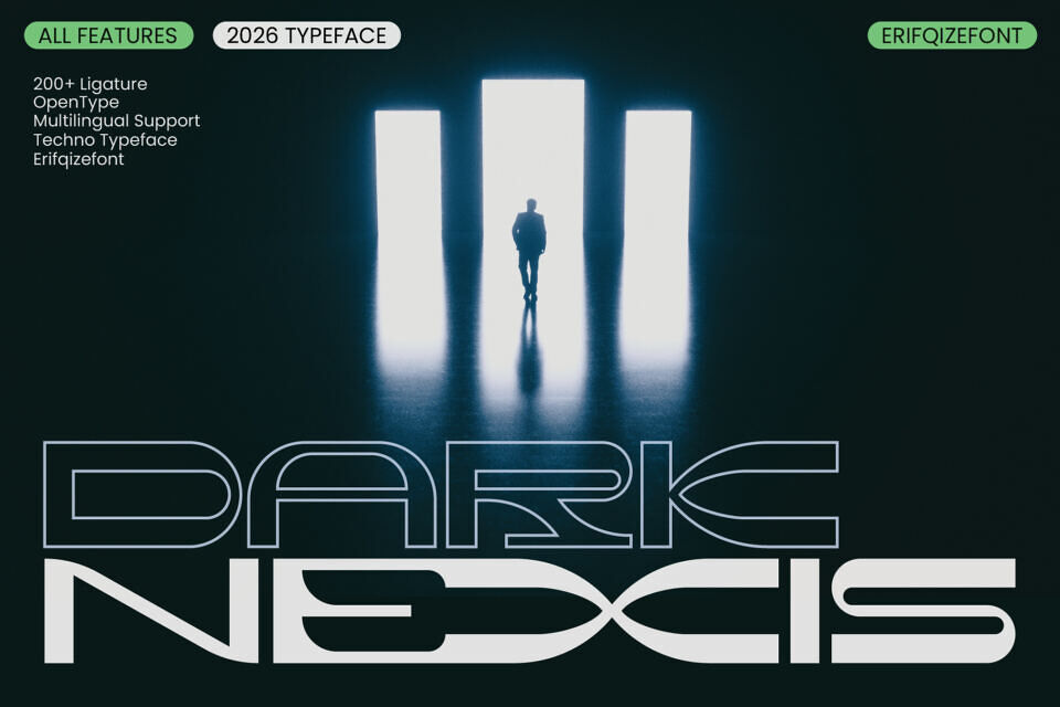 Dark Nexis Font