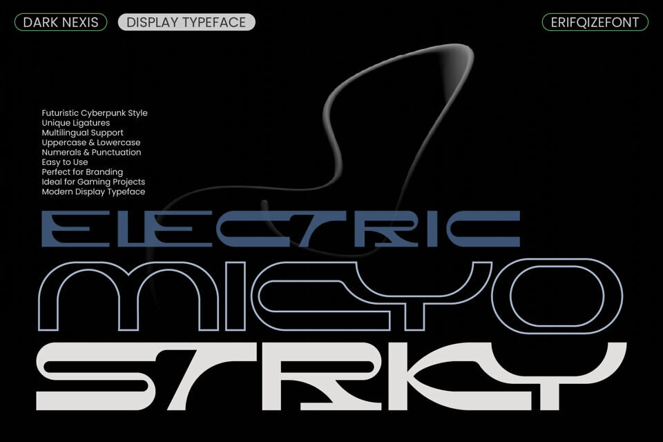 Dark Nexis Font