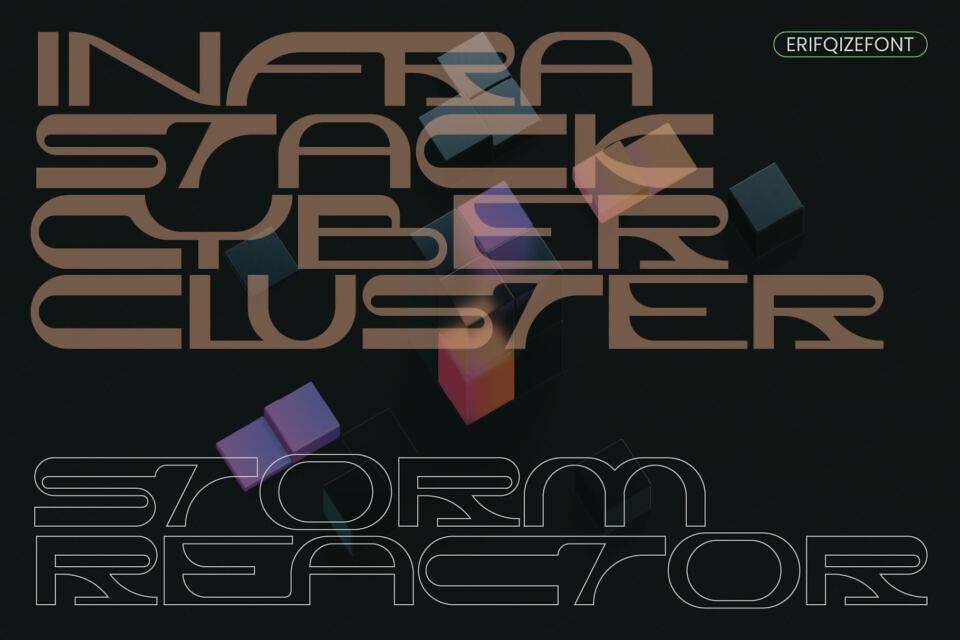 Dark Nexis Font