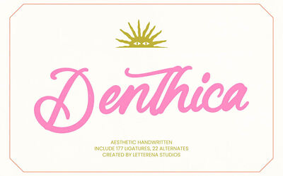 Denthica Font