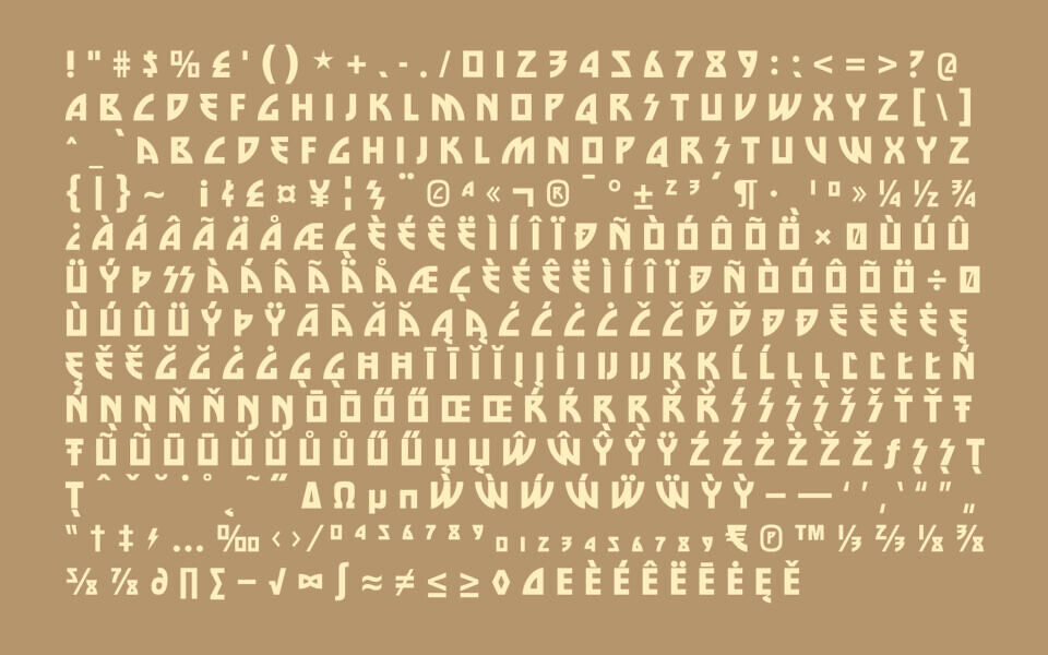Die Nasty Font