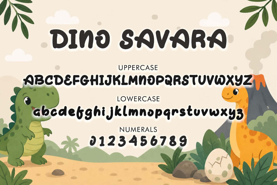 Dino Savara Font