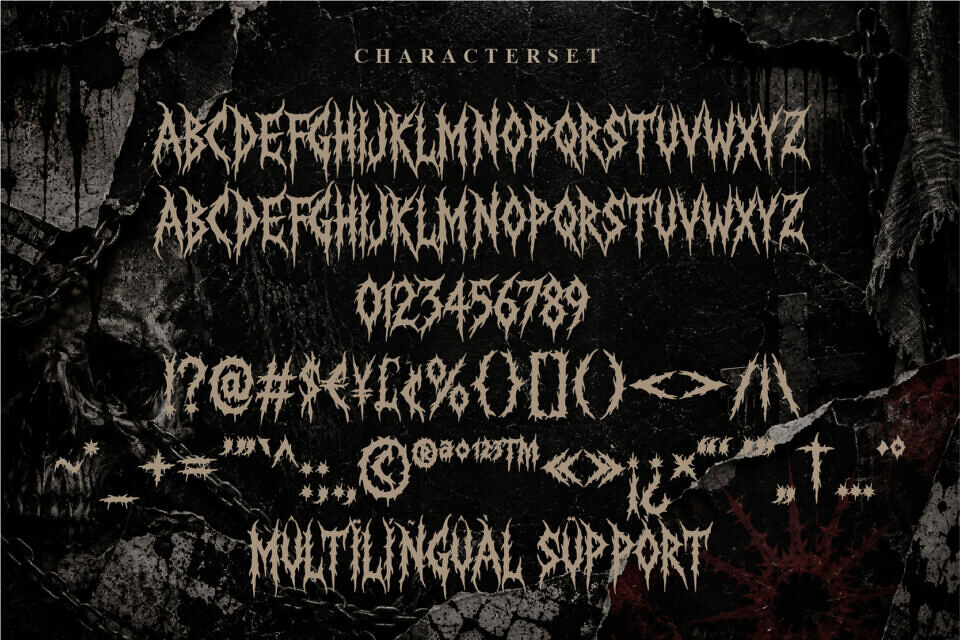 Disgrowl Carnage Font