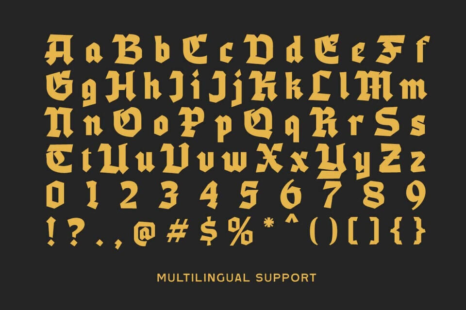 Eldrake Font