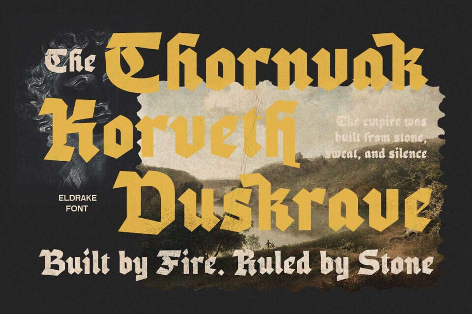 Eldrake Font
