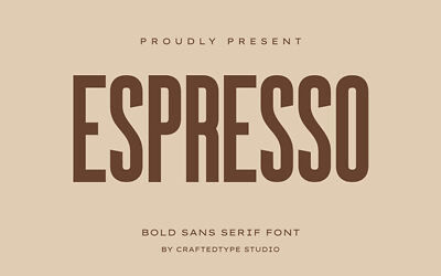 Espresso Font