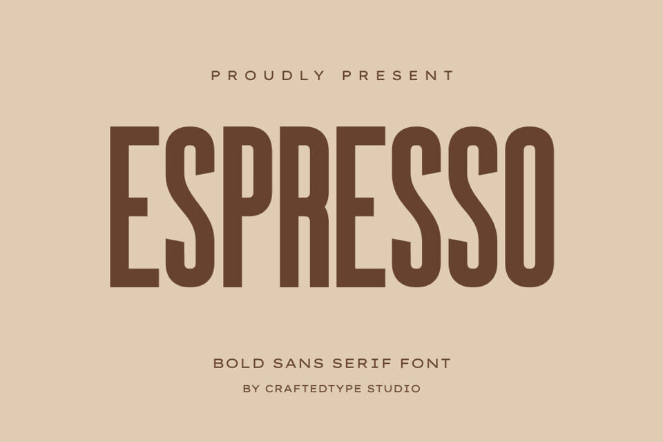 Espresso Font