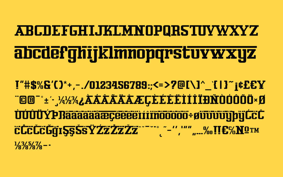 Ferro Rosso Font