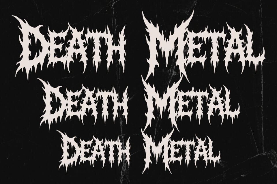 Forsaken Mutation Font
