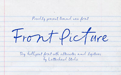 Front Picture Font