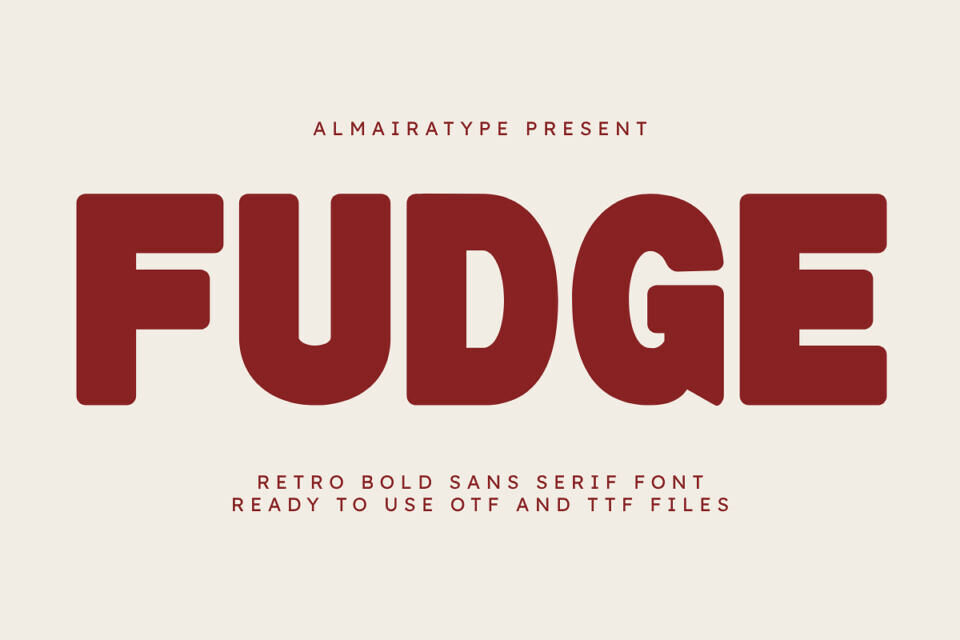 Fudge Font