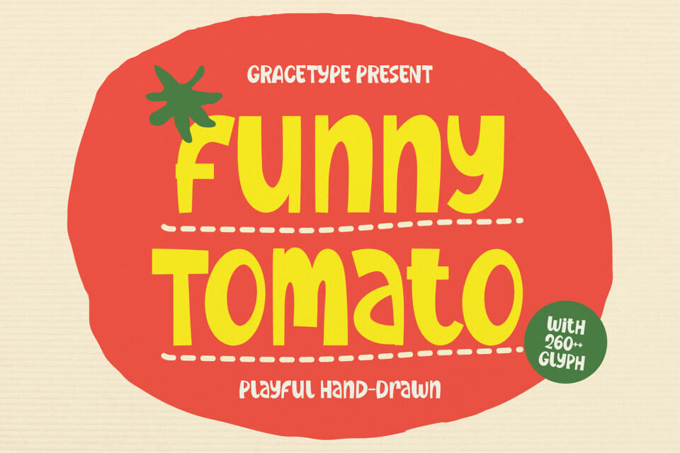 Funny Tomato Font