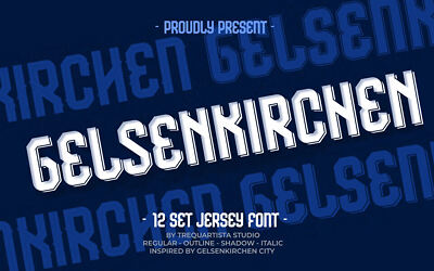 Gelsenkirchen Font Family
