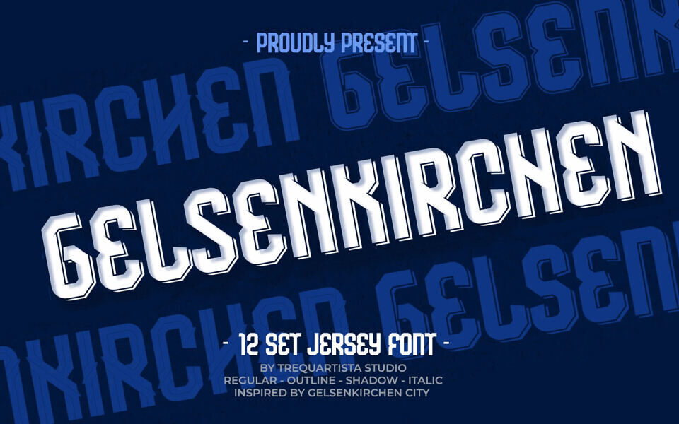 Gelsenkirchen Font Family
