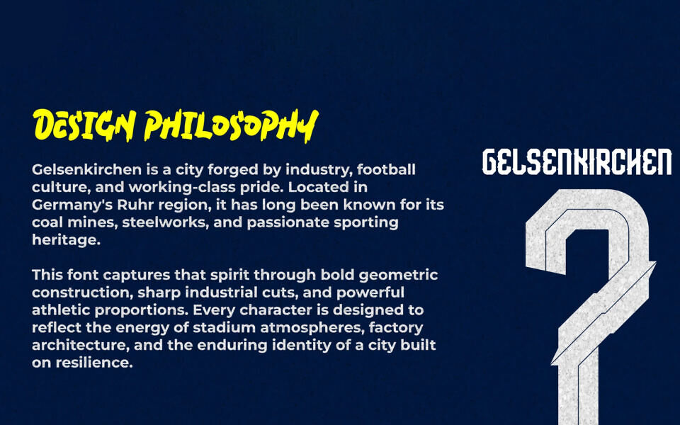 Gelsenkirchen Font Family
