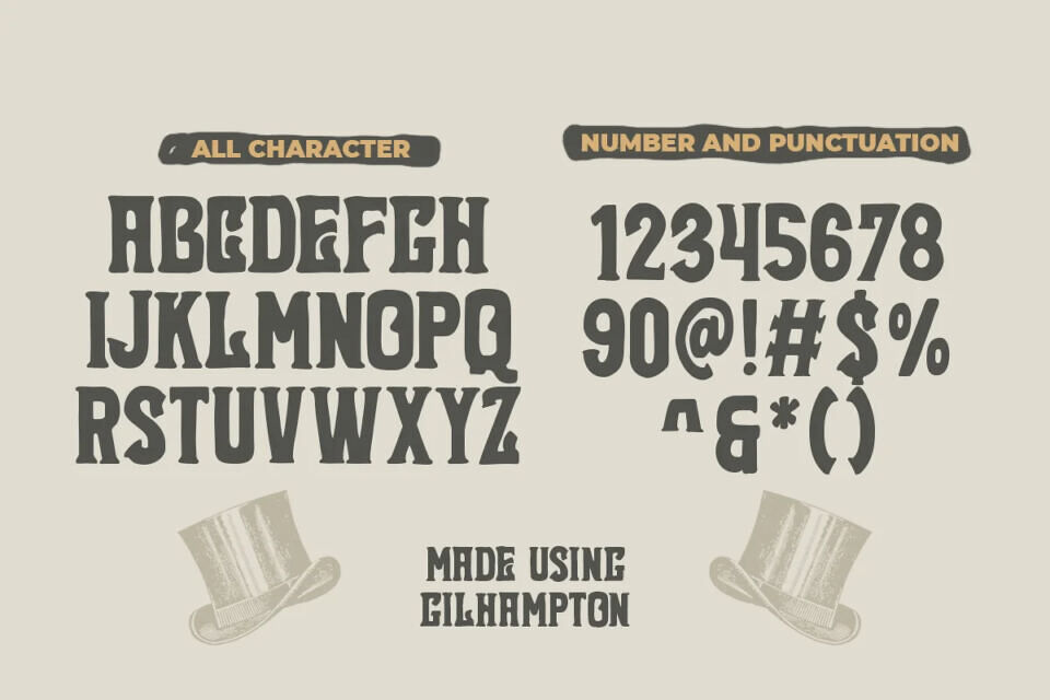 Gilhampton Font