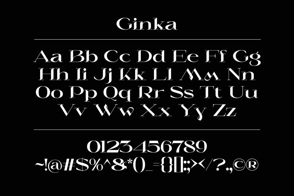 Ginka Font