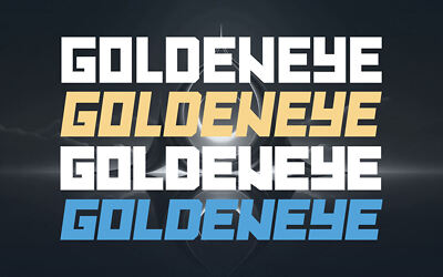 Goldeneye Font Family
