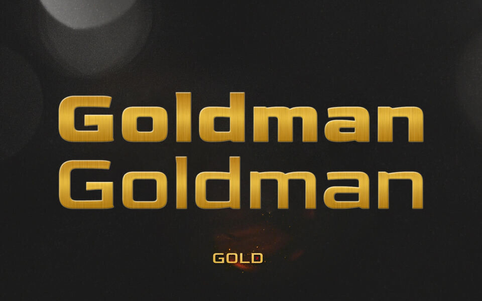 Goldman Font