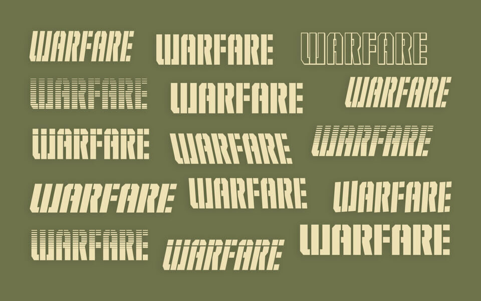 Gorilla Warfare Font Family